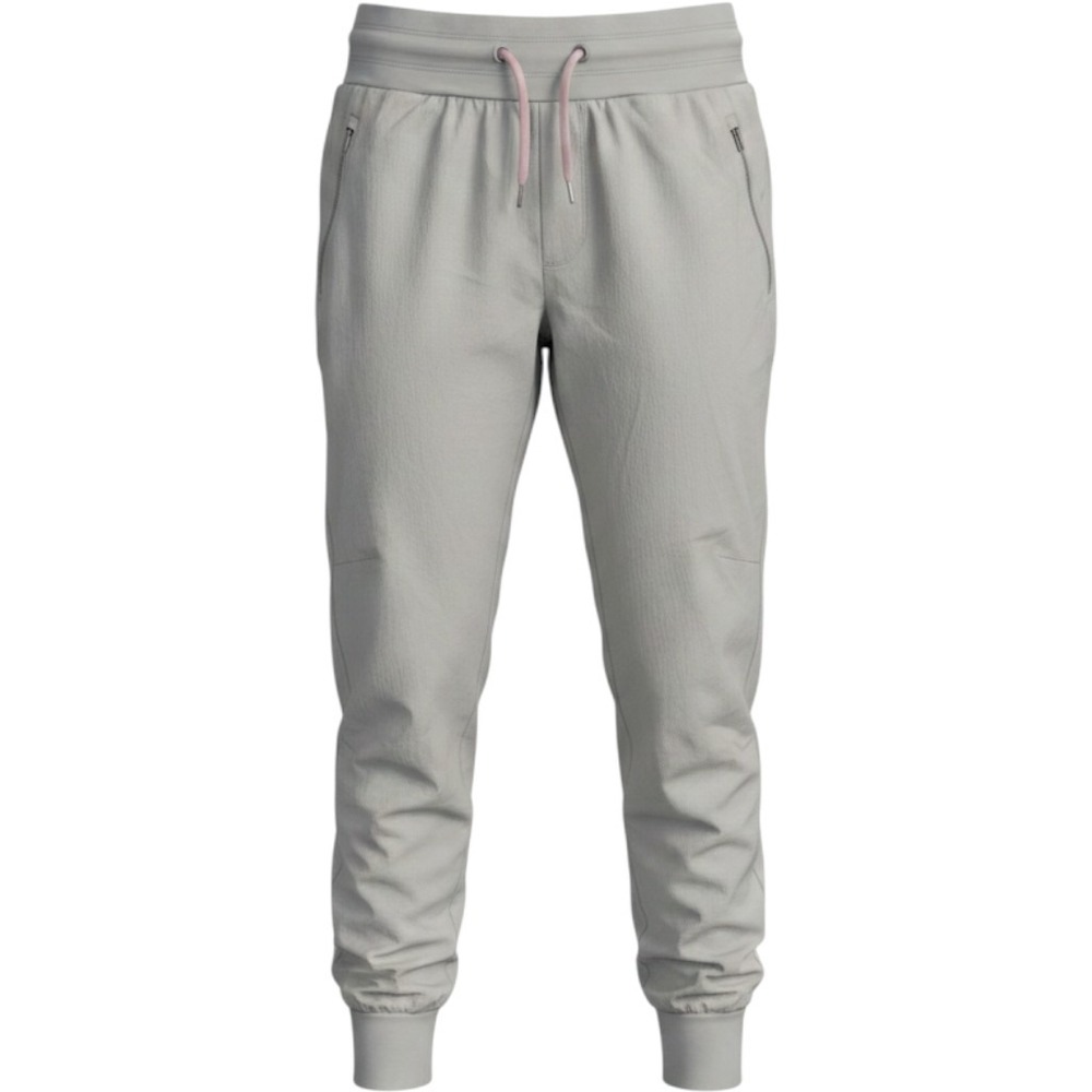 Athleta Joggers Women Small Grey Trekkie North Ripstop‎ Tapered Zip Pockets Pant